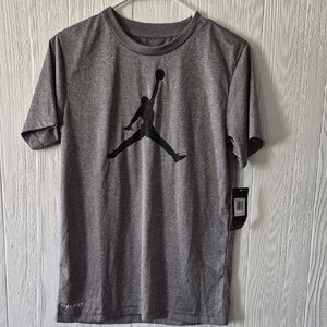 Jordan Charcoal Jumpman Short Sleeve Tee